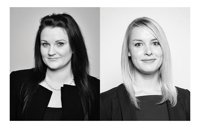 Stacey Wellings and Jessica Rasmussen